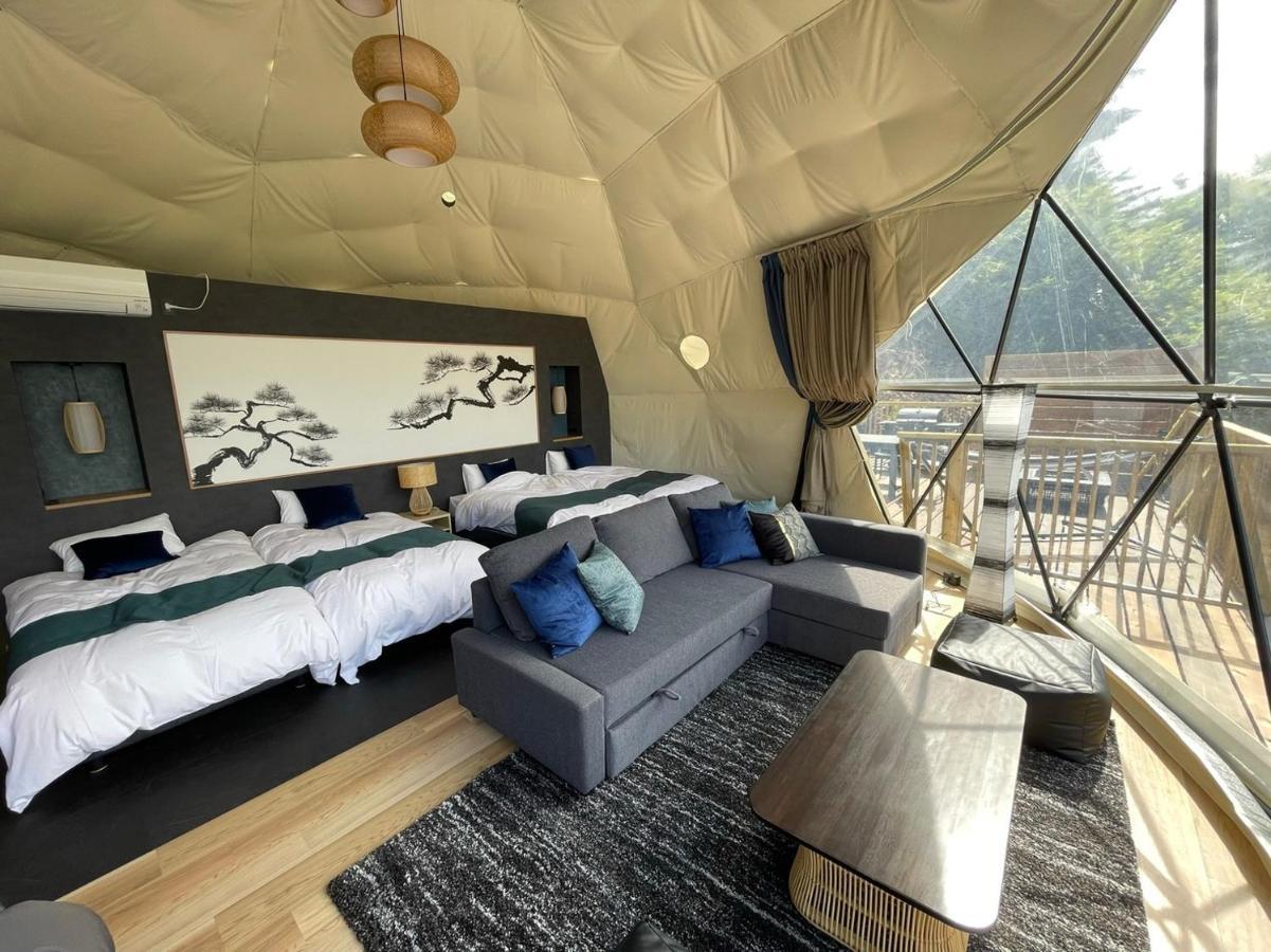 Mt.Fujiグランピングテラス　嶺乃華 Hotel Fujikawaguchiko Luaran gambar
