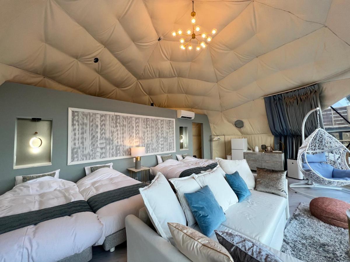 Mt.Fujiグランピングテラス　嶺乃華 Hotel Fujikawaguchiko Luaran gambar