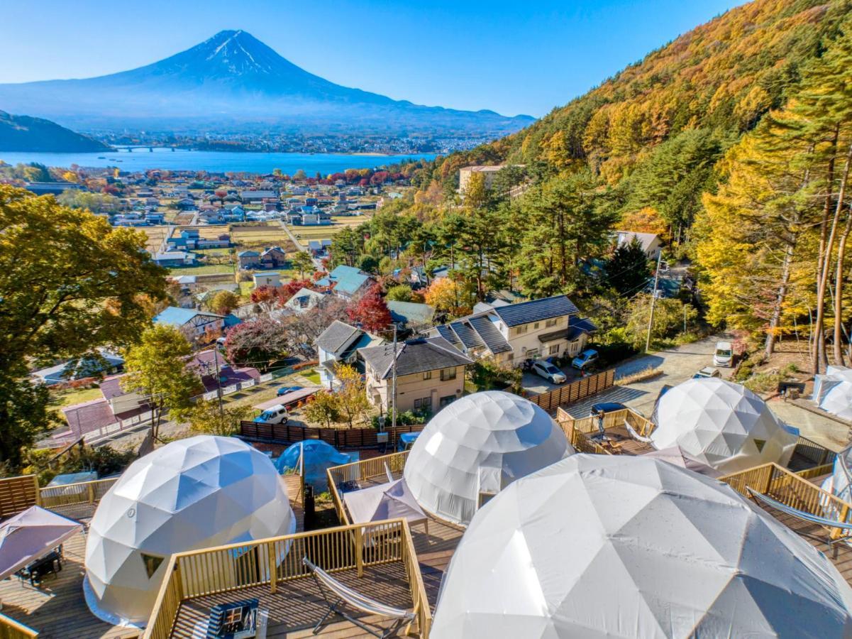 Mt.Fujiグランピングテラス　嶺乃華 Hotel Fujikawaguchiko Luaran gambar
