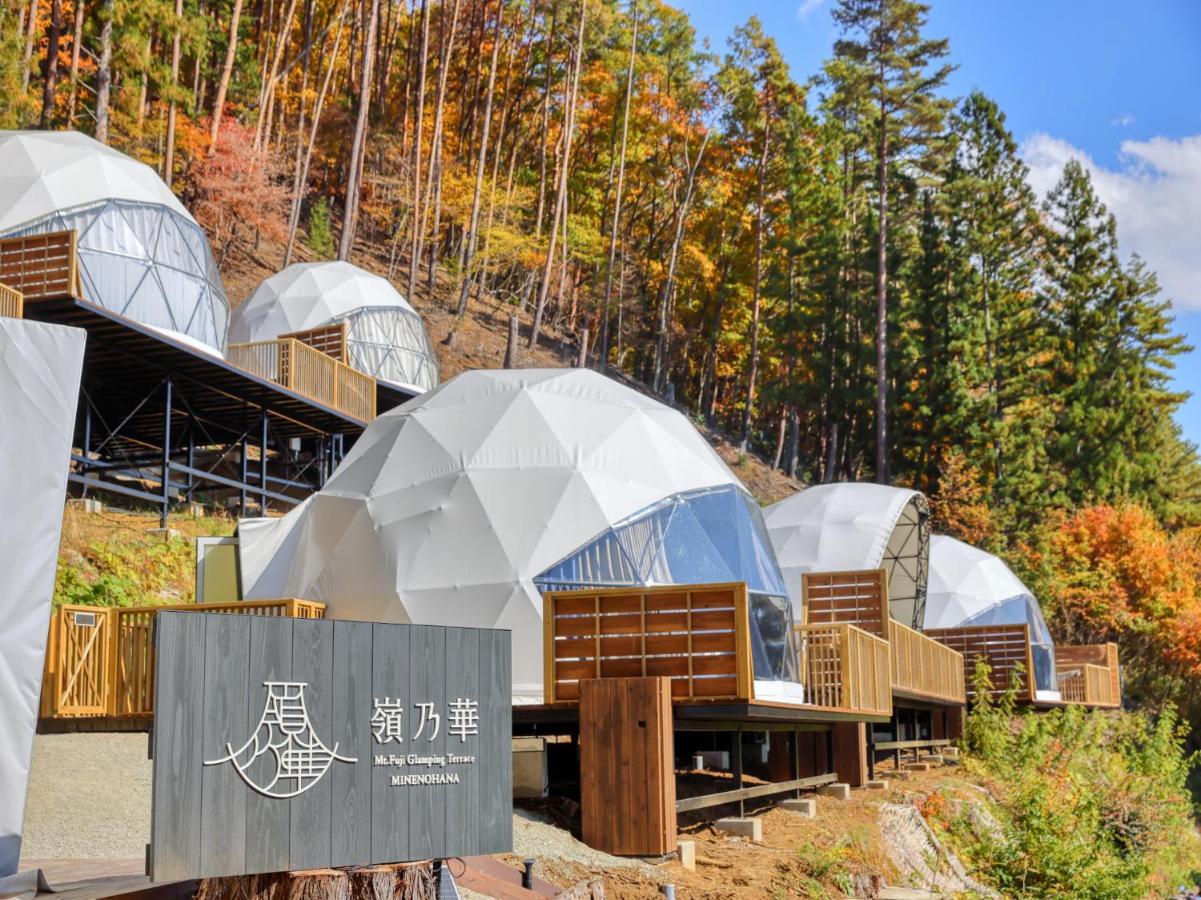 Mt.Fujiグランピングテラス　嶺乃華 Hotel Fujikawaguchiko Luaran gambar