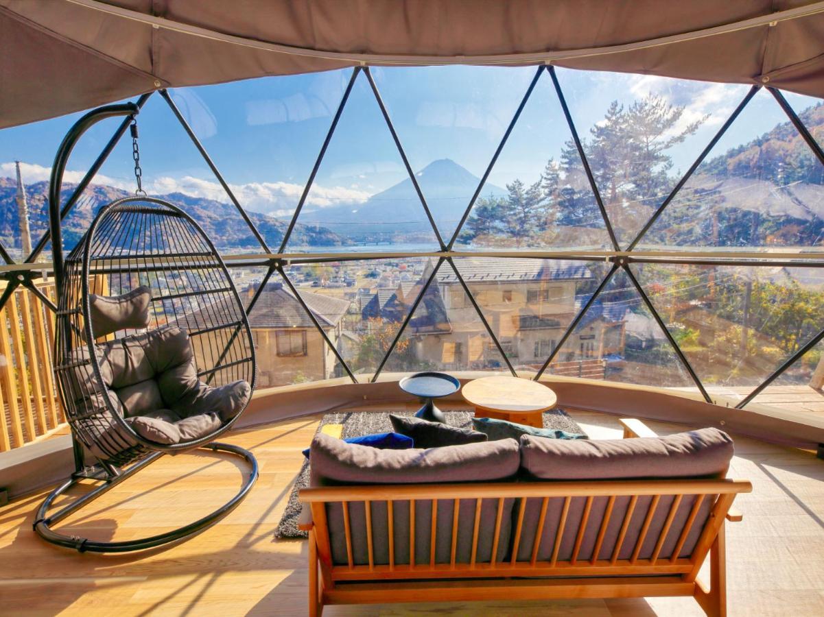Mt.Fujiグランピングテラス　嶺乃華 Hotel Fujikawaguchiko Luaran gambar